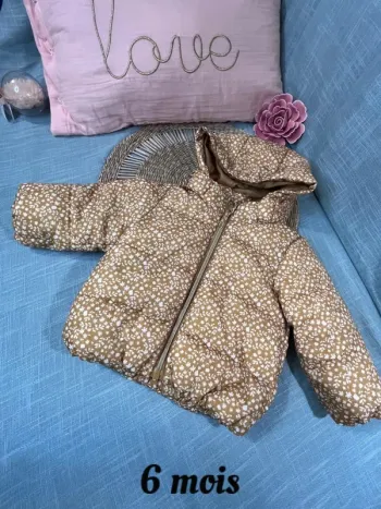 Doudoune 4-6 mois 68 cm h&m