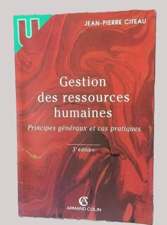 📚 Gestion des ressources humaines : Principes généraux et cas pratiques (3ᵉ édition)