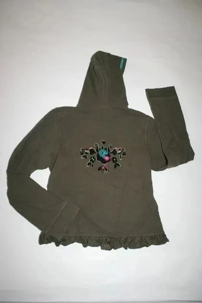 Sweat à capuche Catimini taille 14 ans - photo numéro 3