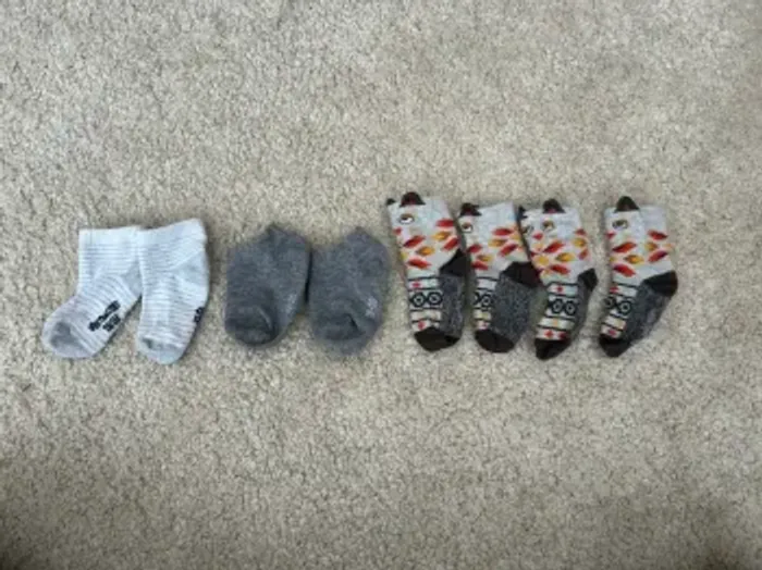Lot de 4 paires de chaussettes bébé mixte - 6/12 mois - photo numéro 6