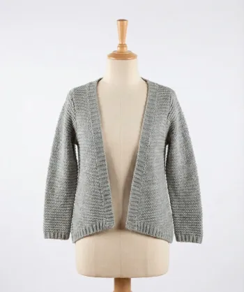 Gilet Gris Argenté Brillant Gémo - Taille 3 Ans