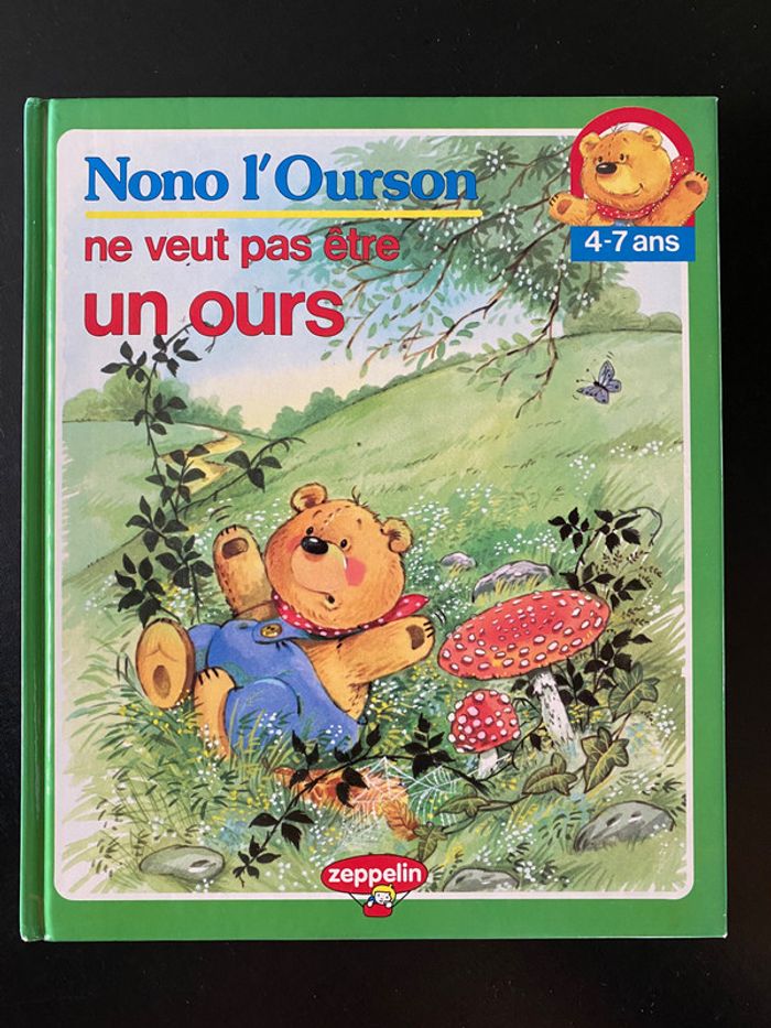 Livre Nono l’ourson ne veut pas être un ours