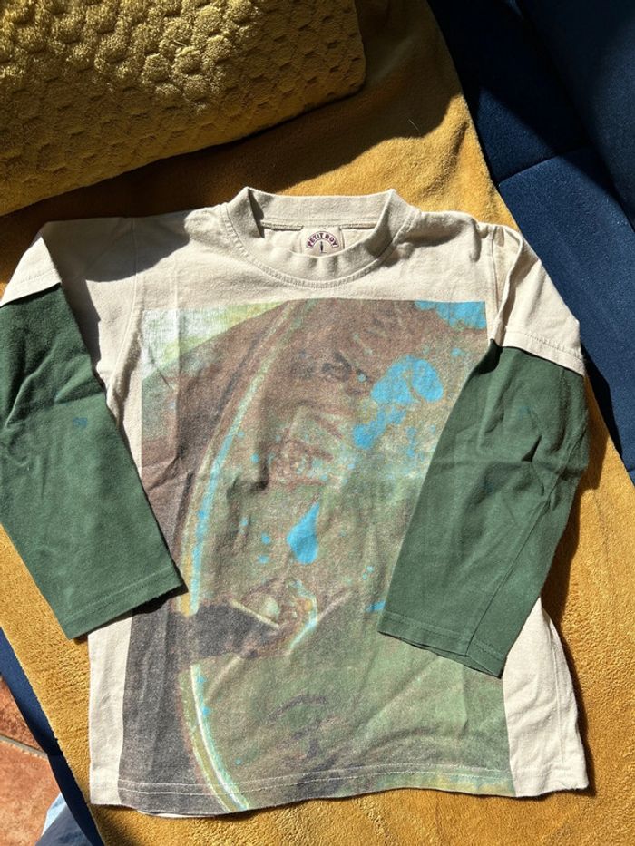 T-shirt manche longue petit boy