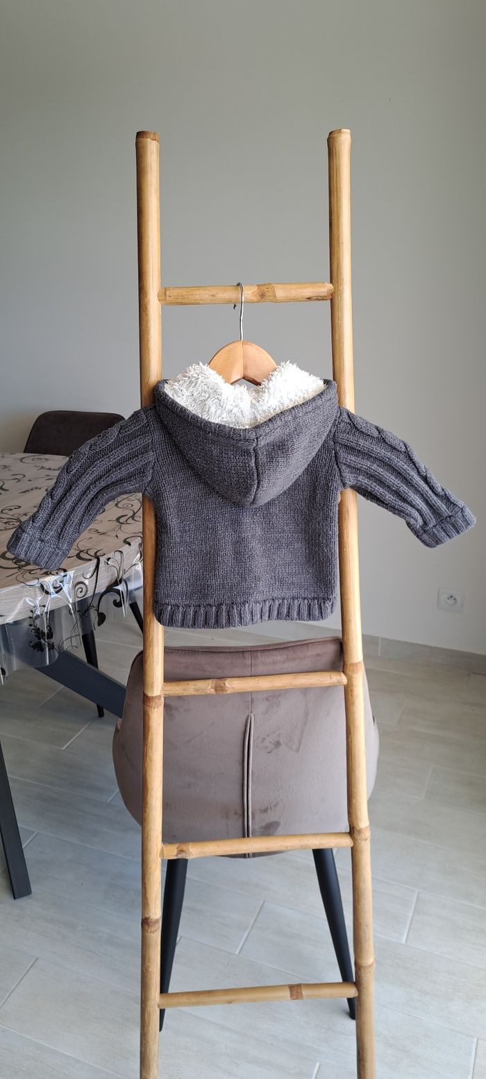 Manteau gilet garçon Taille 6 mois - photo numéro 2