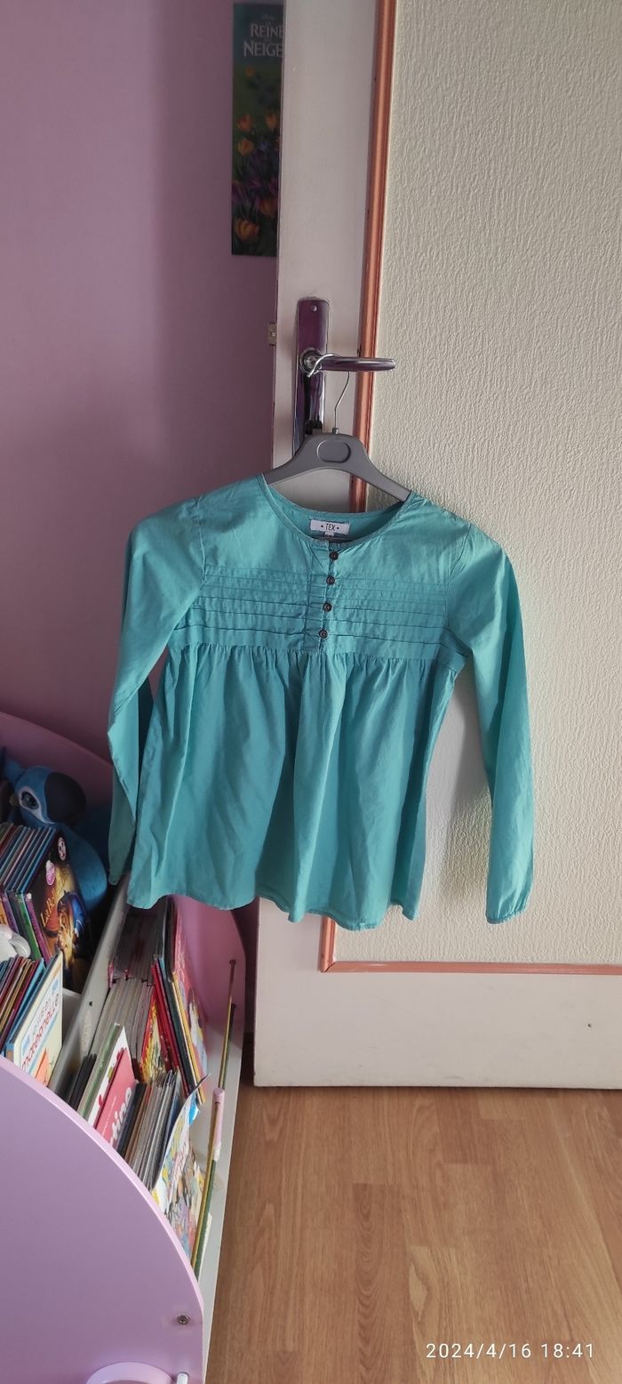 Chemise pour fille Tex 11/12 ans - photo numéro 2