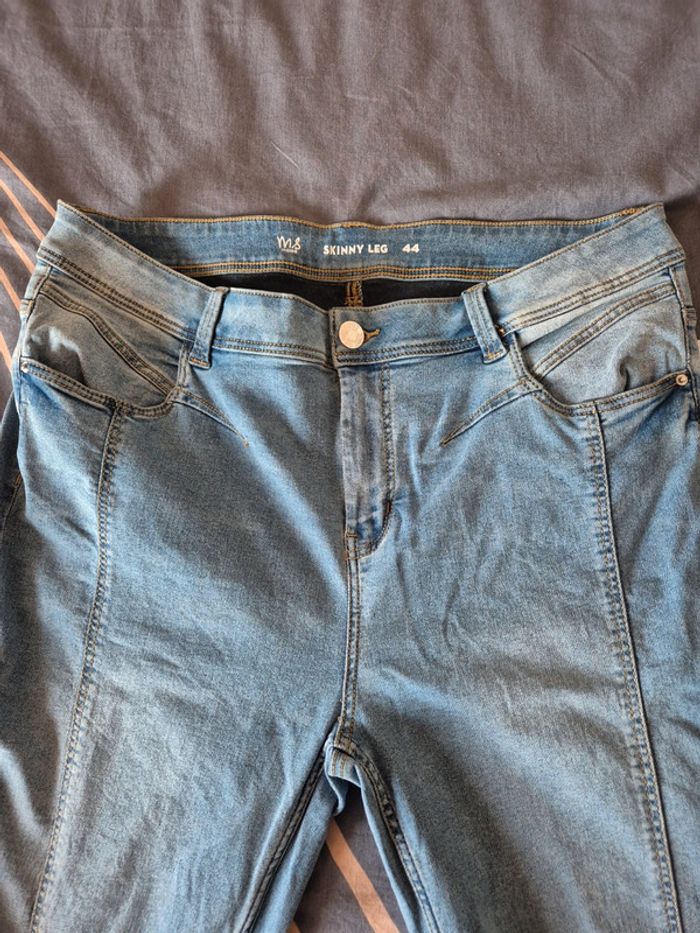 Jeans 3/4 taille 44 - photo numéro 4