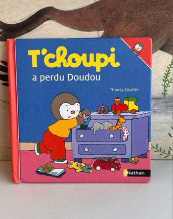 Livre tchoupi a perdu doudou 