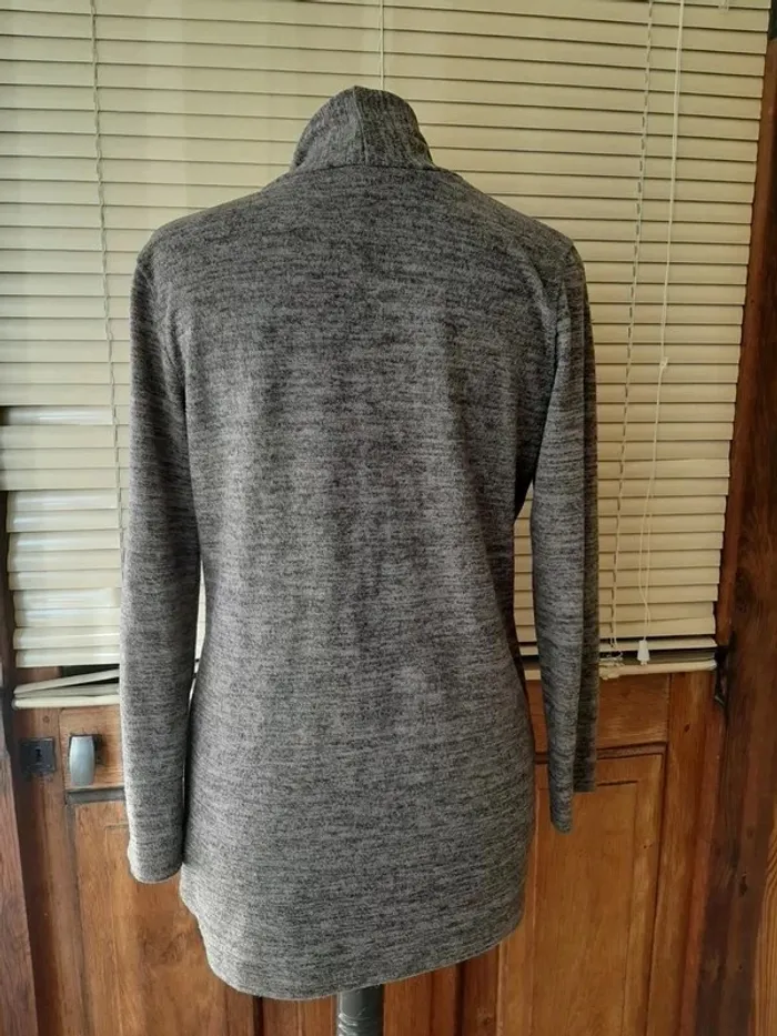 Gilet femme marron moucheté Taille S - photo numéro 4