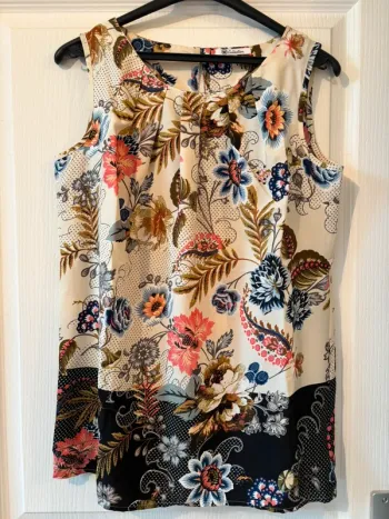 Chemisier débardeur femme