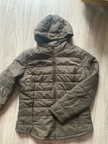 Veste doudoune marron