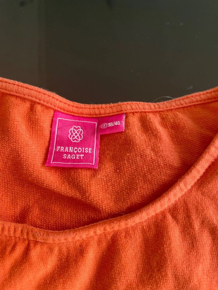 Robe manches trois quarts Francoise Saget, taille 38/40 - photo numéro 2