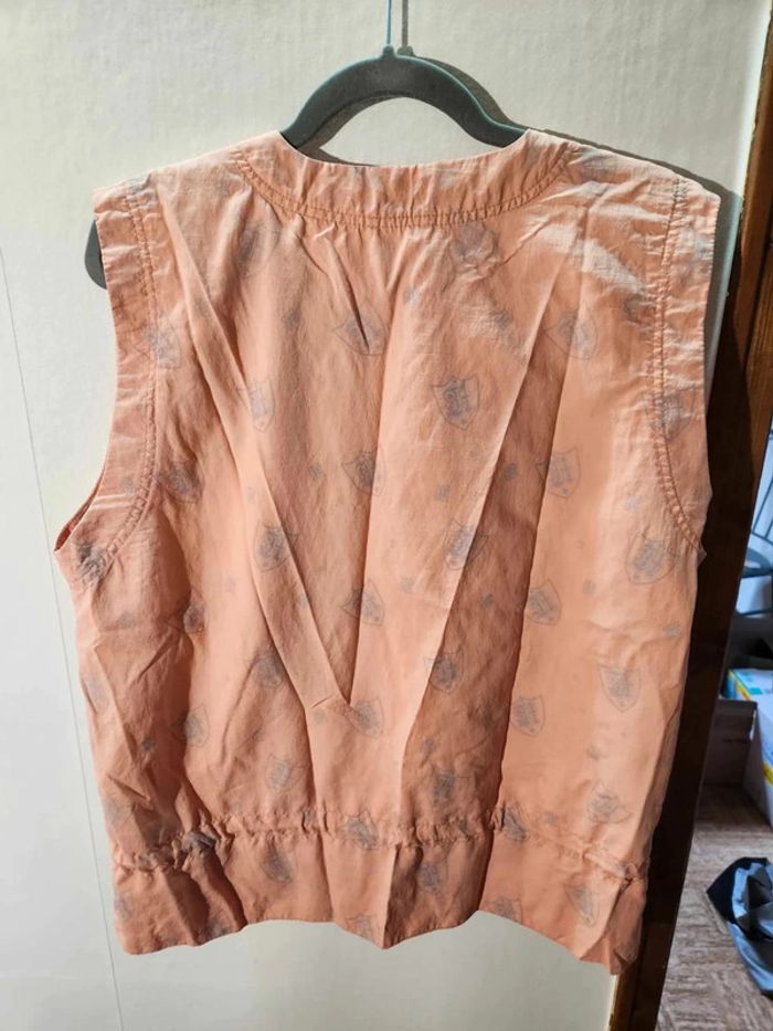 Veste sans manches Abricot - Head - Taille 42 - Parfait État. - photo numéro 2