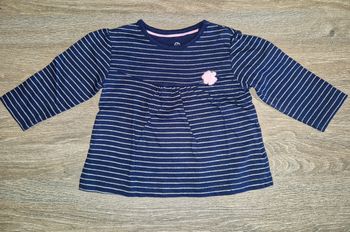 Blouse manches longues 
12 mois
