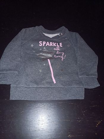 Pull fille 6 mois