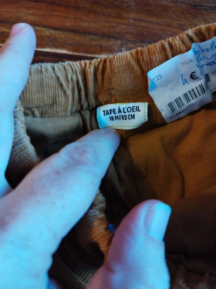 Pantalon velours - photo numéro 5