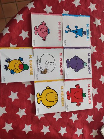 Lot 7  livres Monsieur/Madame