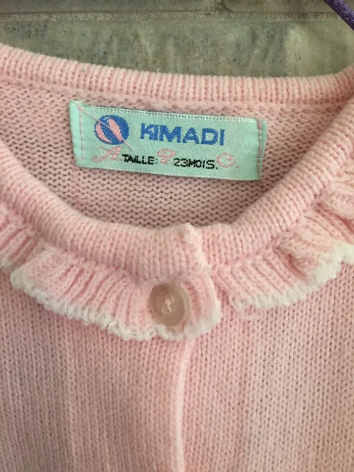 Gilet rose Kimadi 23M - photo numéro 3