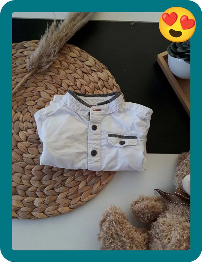 Chemisier Okaïdi Comme Neuf Taille 6 mois🌿🧸 - photo numéro 3