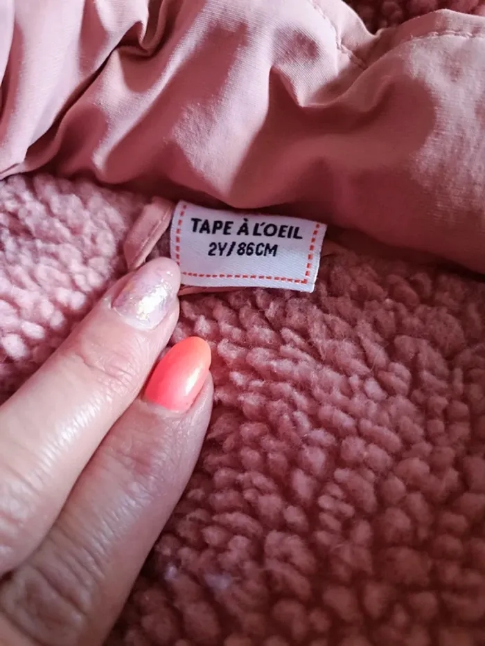 Doudoune manteau tape à l'oeil capuche 2 ans - photo numéro 4