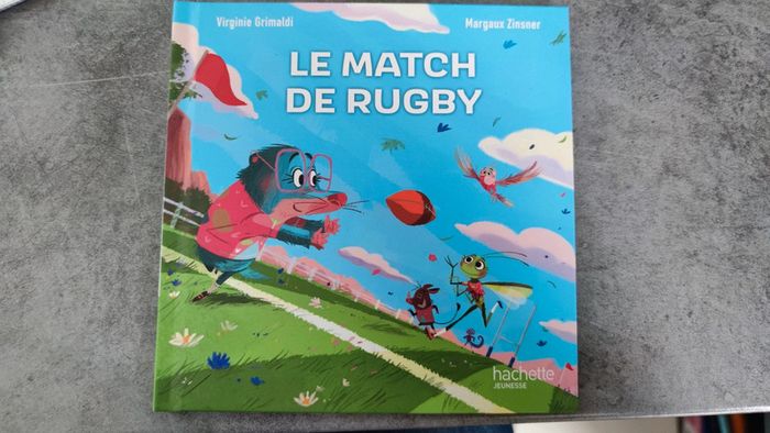 Livre McDo esprit sportif le match de rugby