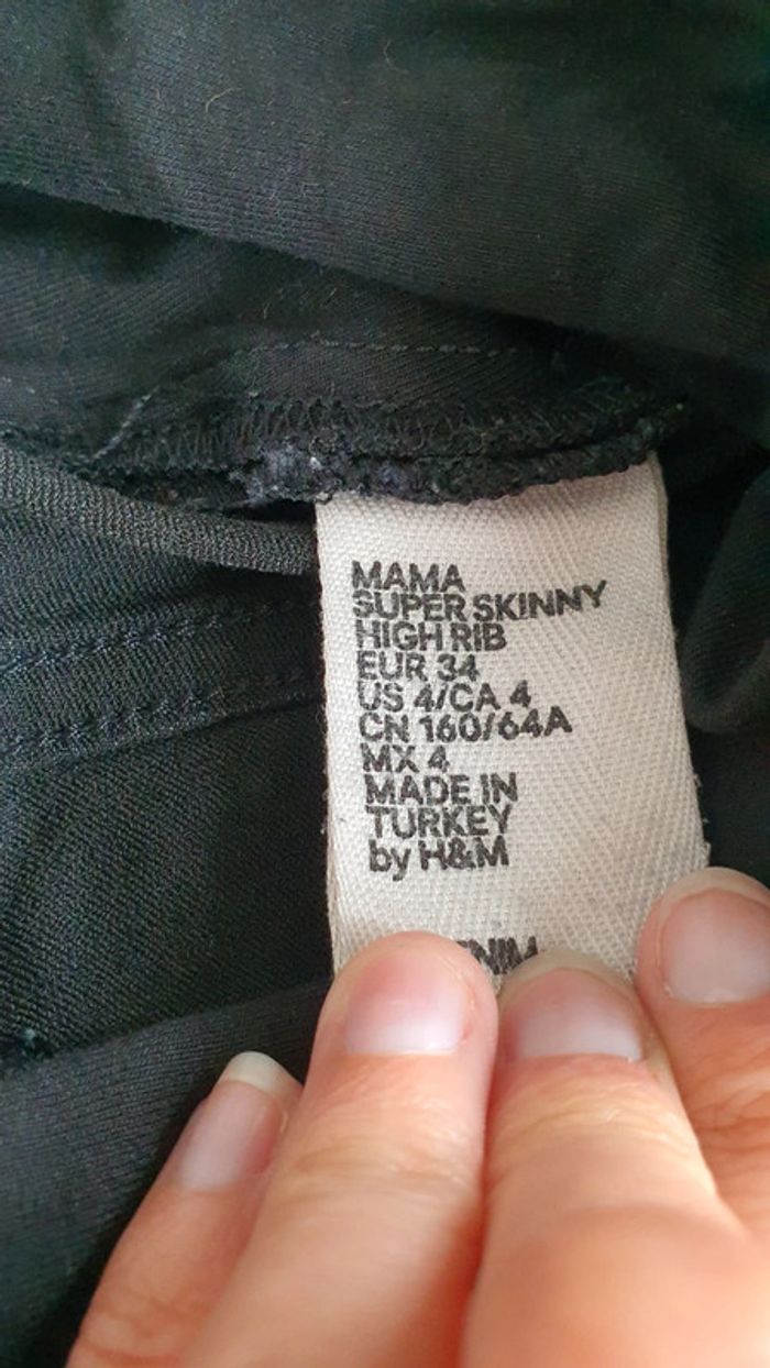 Pantalon maternité taille 34 en très bon état - photo numéro 4