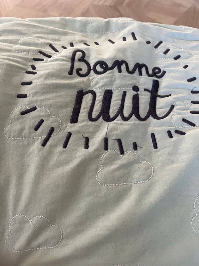 Tour de lit - vert sauge - photo numéro 3