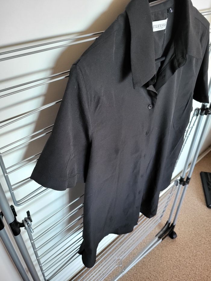 Chemise noire femme - photo numéro 4