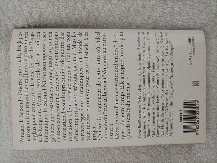 Le pont de la rivière Kwaï – Pierre Boulle - photo numéro 2