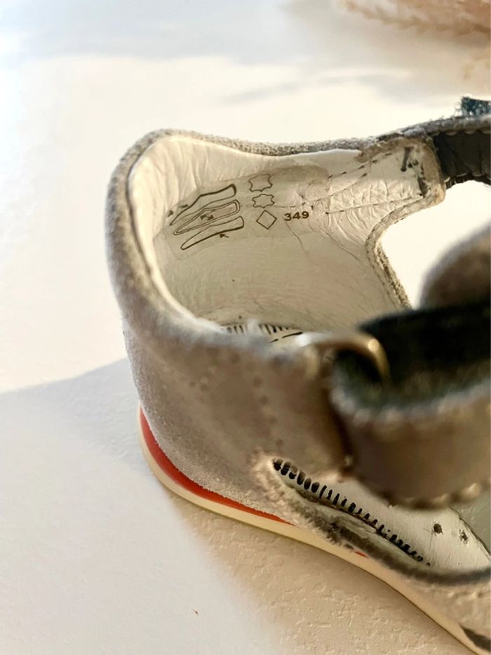 Sandalette marque Bellamy grises taille 16 - photo numéro 5