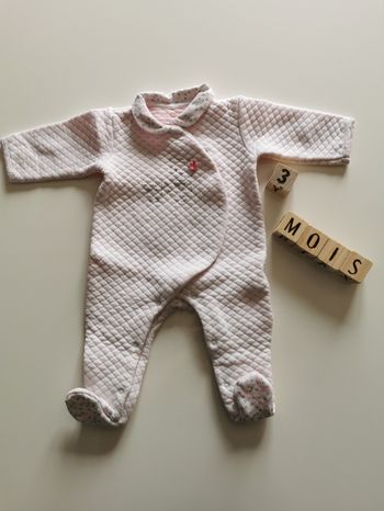 Pyjama effet matelassé