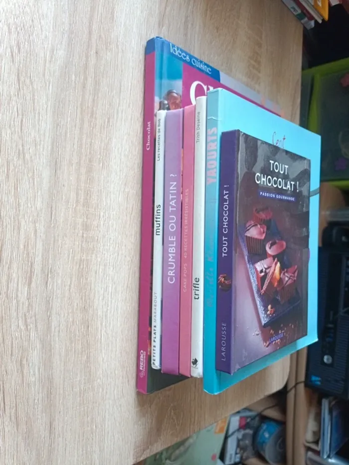 Lot de livres de cuisine