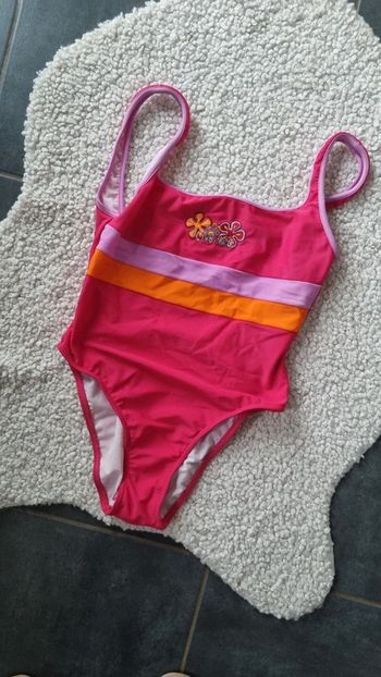 Maillot de bain 1 piece club Med 40 L rose sympa doublé