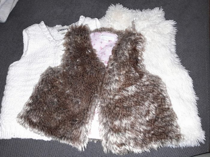 Lot de 3 gilets sans manches
