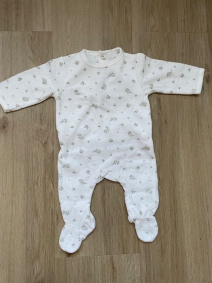 Pyjama Kiabi blanc 3 mois