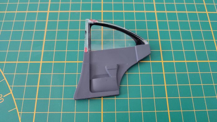 Intérieur droit pièce détachée miniature Burago Renault Megane Sport 1/18 1/18e 1/18ème #B52 - photo numéro 2