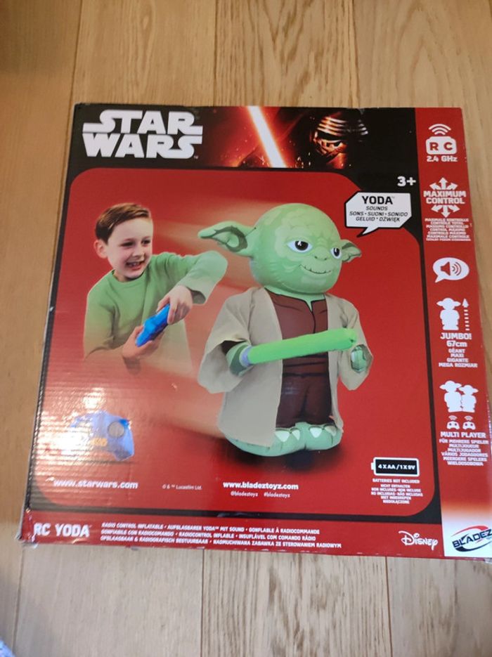 maitre Yoda radiocommandé gonflable NEUF - photo numéro 2