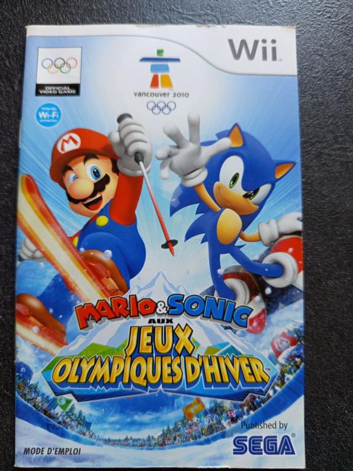 Nintendo - Wii - Mario & Sonic aux Jeux olympiques d'hiver - photo numéro 2