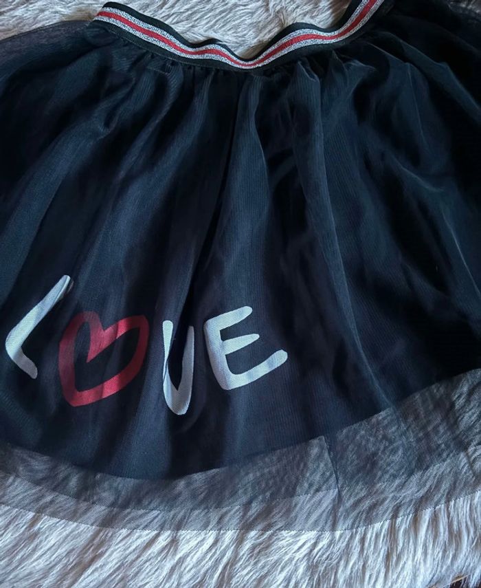 Lot de 2 jupes tulle noir et blanc Orchestra / Kiabi 8 ans - photo numéro 3