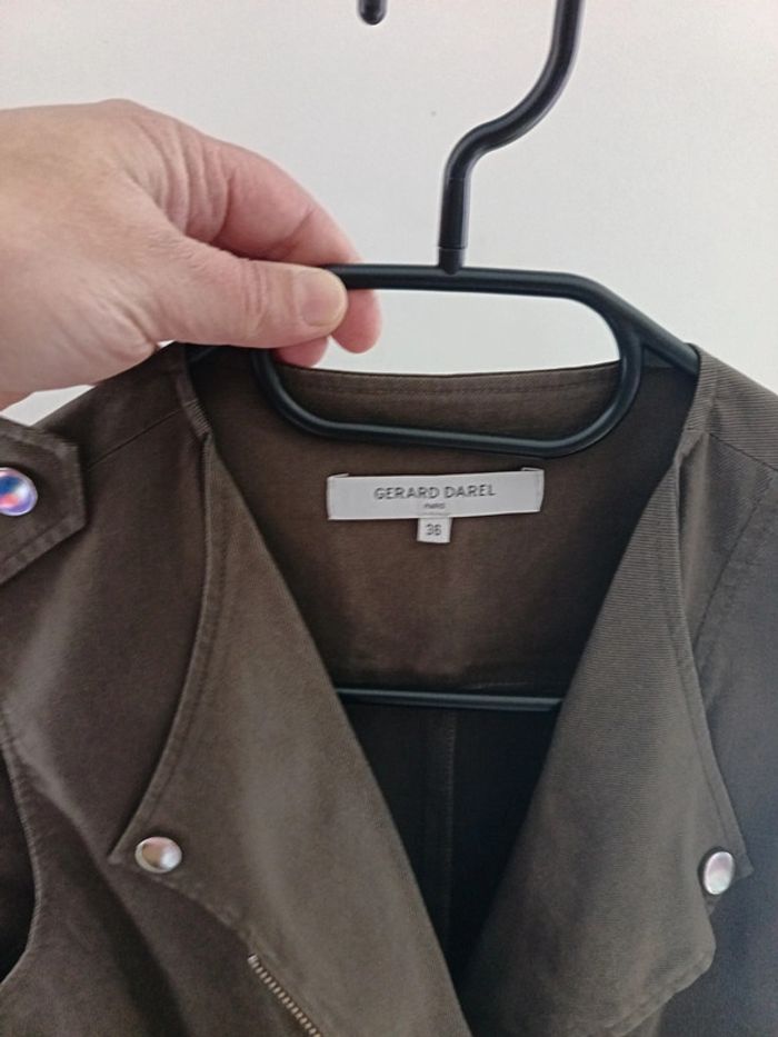 Robe kaki Gérard Darel taille 36 - photo numéro 2