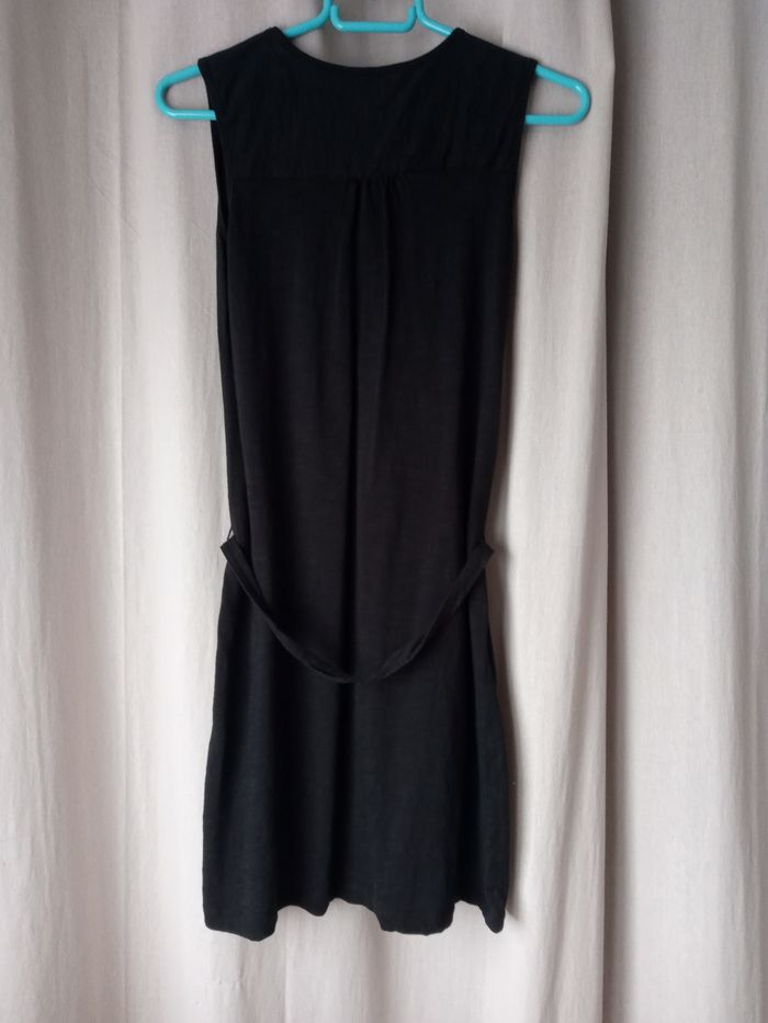 Robe noire taille 38 coton du monde - photo numéro 2
