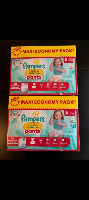 148 pants pampers prenium protection taille 5