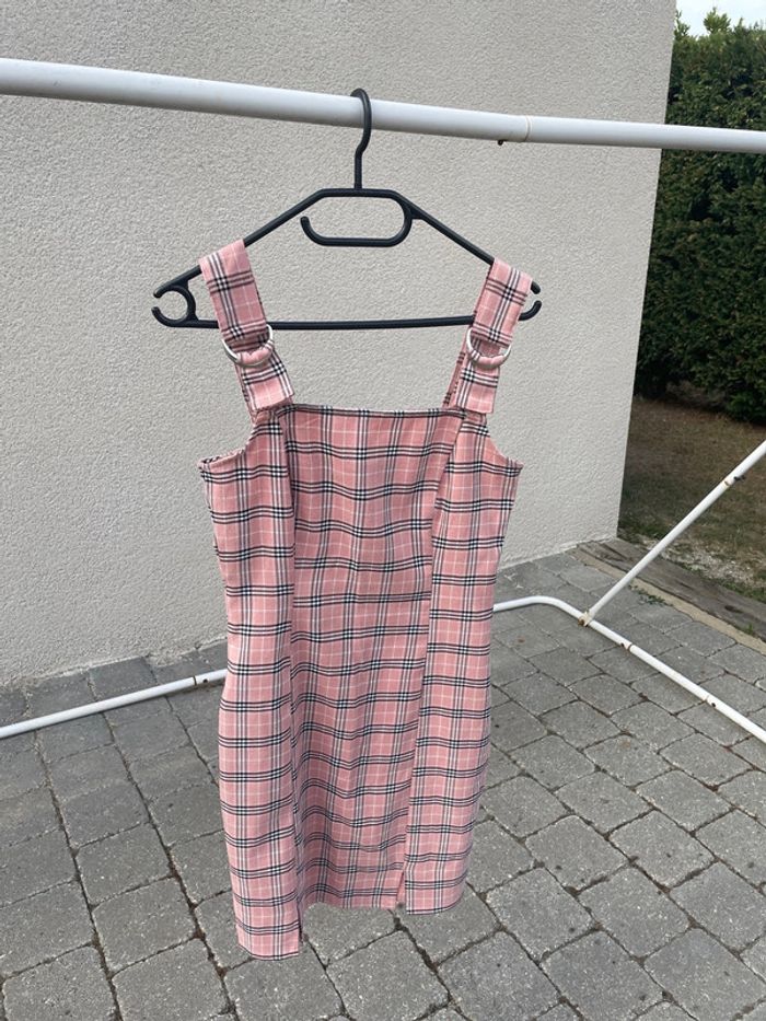 Superbe robe Pimkie rose à carreaux