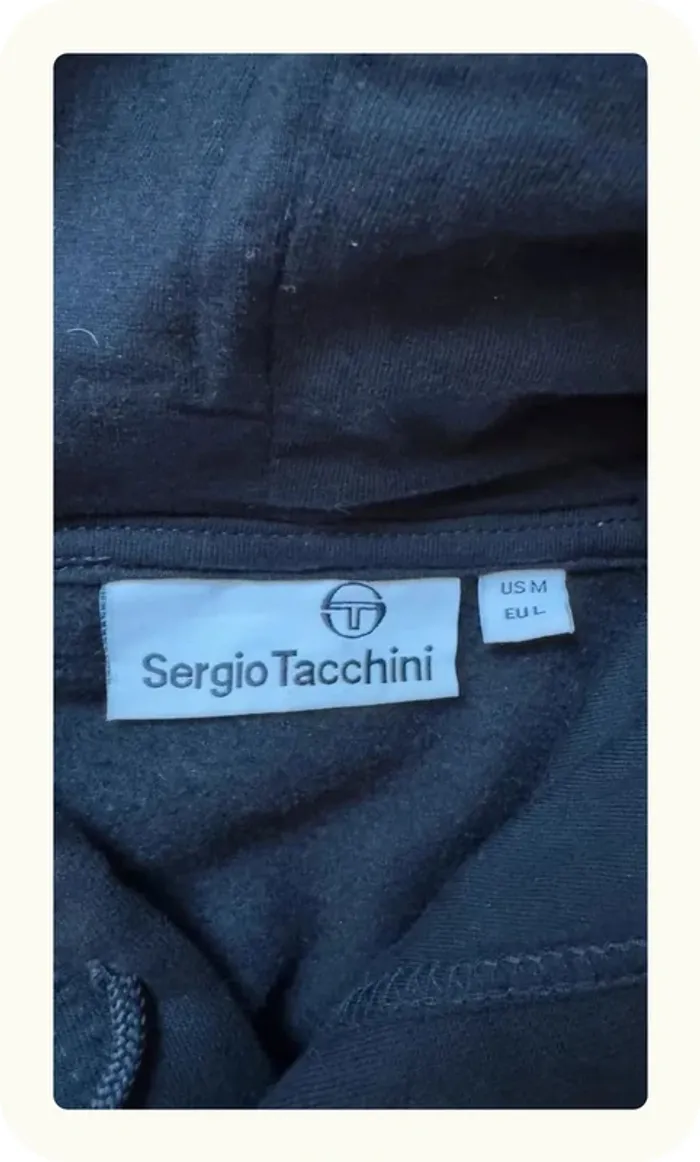 Sweat à capuche homme Sergio Tacchini Taille M - photo numéro 5