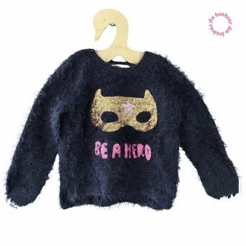 2 4 ans pull tout doux h&m ( taille grand)