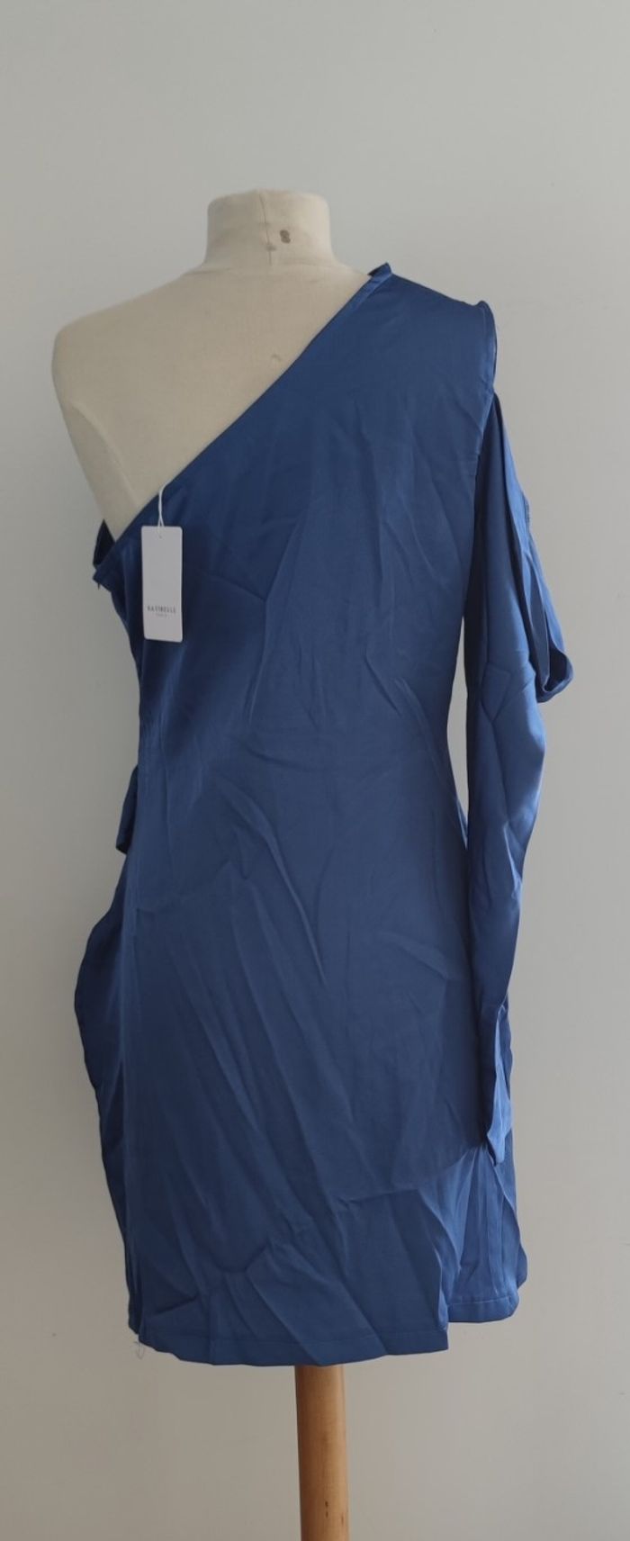 Robe d'été et de soirée marque Ravibelle Paris taille L couleur bleu pour femme - photo numéro 2