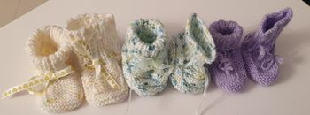 Lot de chaussons nouveau né