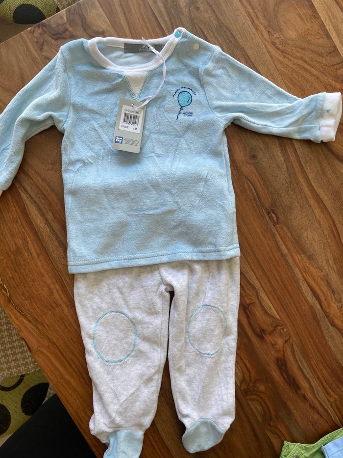 Pyjama en velour 2 pièces