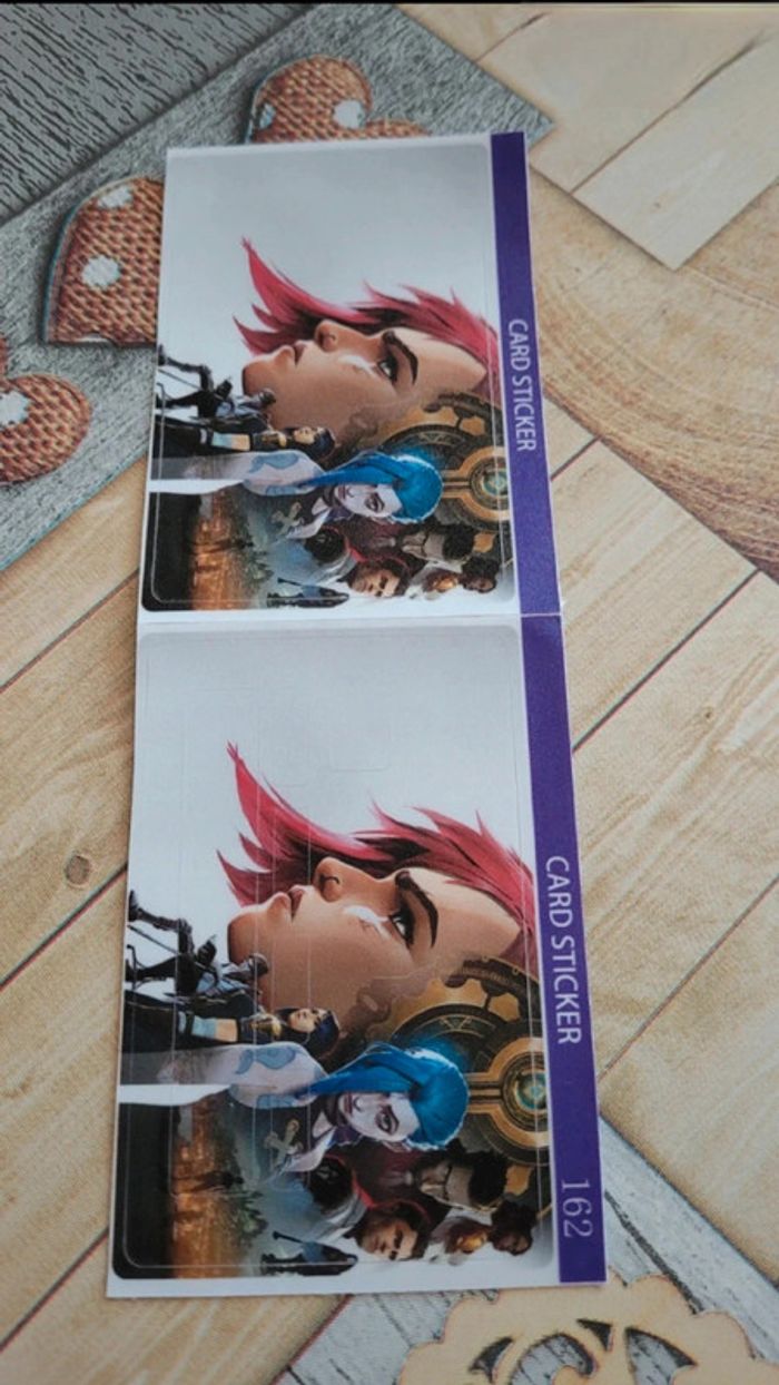 Stickers carte bleue