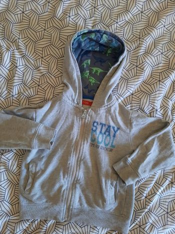 Gilet à capuche gris Tissaia 4A