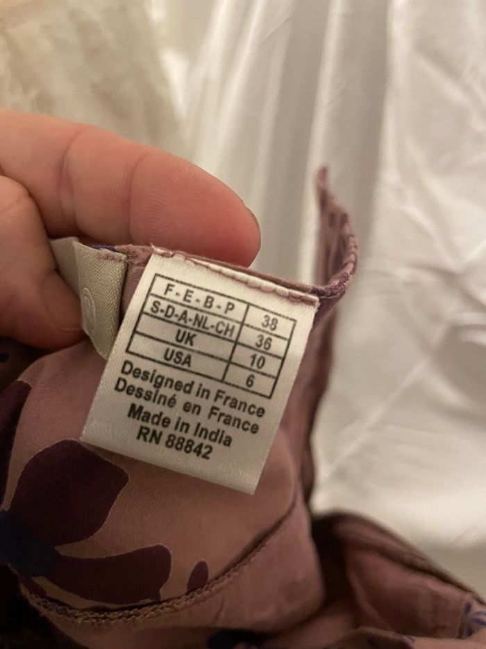 Jupe fleurie pour femme taille 38 la redoute - photo numéro 5